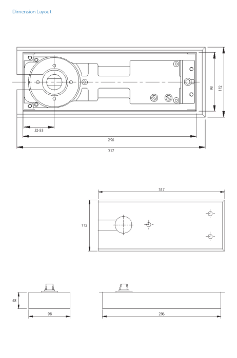 Atena 670 EN2-4 Floor Spring - Image 3