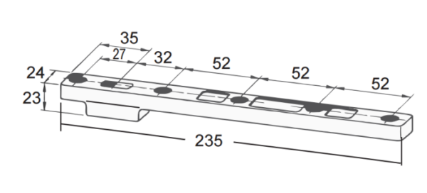 Dorma 7421 Bottom Strap - Image 2