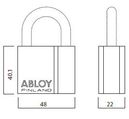 Abloy PL330 Padlock - Image 2
