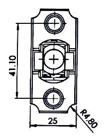 HDB Bedroom Lever Handle Door Lockset - Image 5