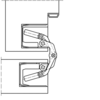 PBS Stainless Steel Heavy Duty Concealed Hinge - Image 2