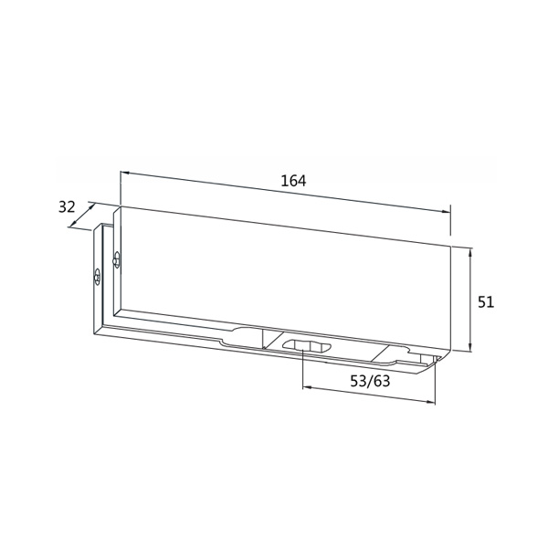Dormakaba Universal PT 10 Bottom Patch - Image 2