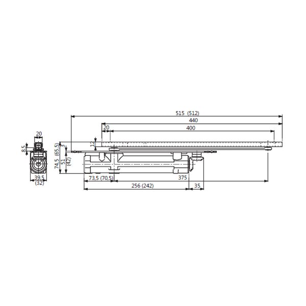 Dormakaba ITS 96 Concealed Door Closer - Image 2