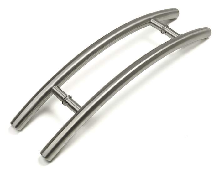 PBS Singapore Stainless Steel Arch Shaped Offset Pull Handle - Image 2
