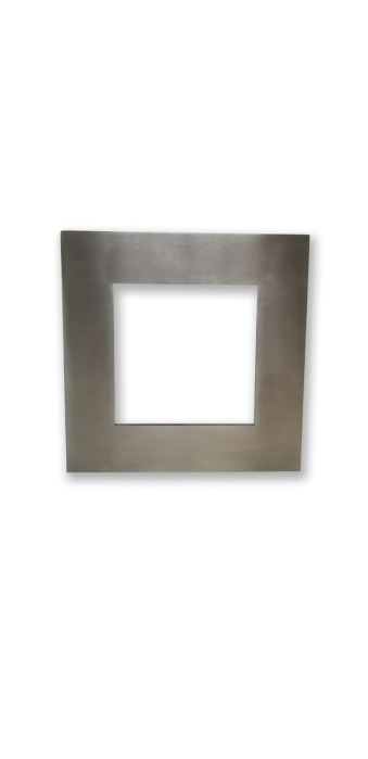 PBS Singapore Stainless Steel Square Solid Plate Pull Handle - Image 3