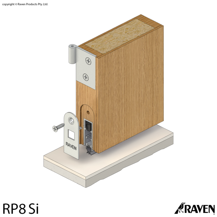 Raven RP8Si Automatic Door Bottom Seal - Image 2