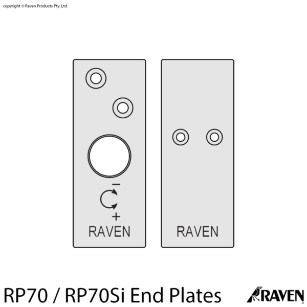 Raven RP70Si Automatic Door Bottom Seal - Image 3
