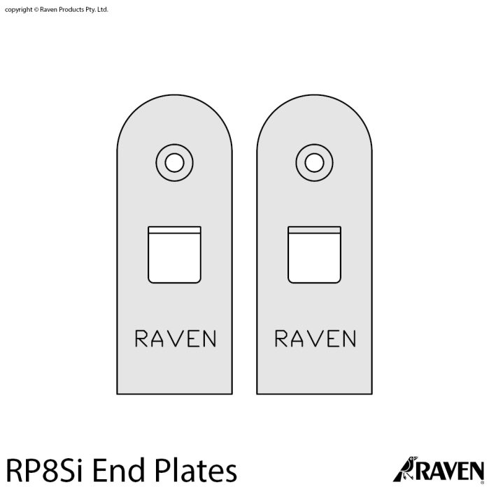 Raven RP8Si Automatic Door Bottom Seal - Image 4