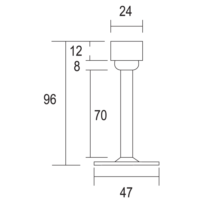 1729 SS Door Stopper - Image 3