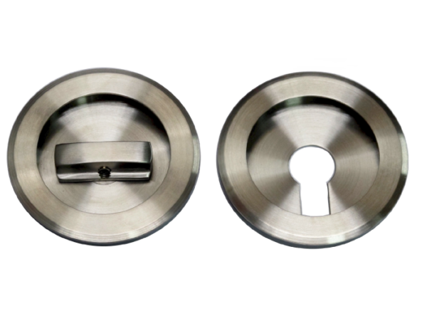PBS Round Lockable Sliding Door Recessed Handle - Polyware Pte Ltd